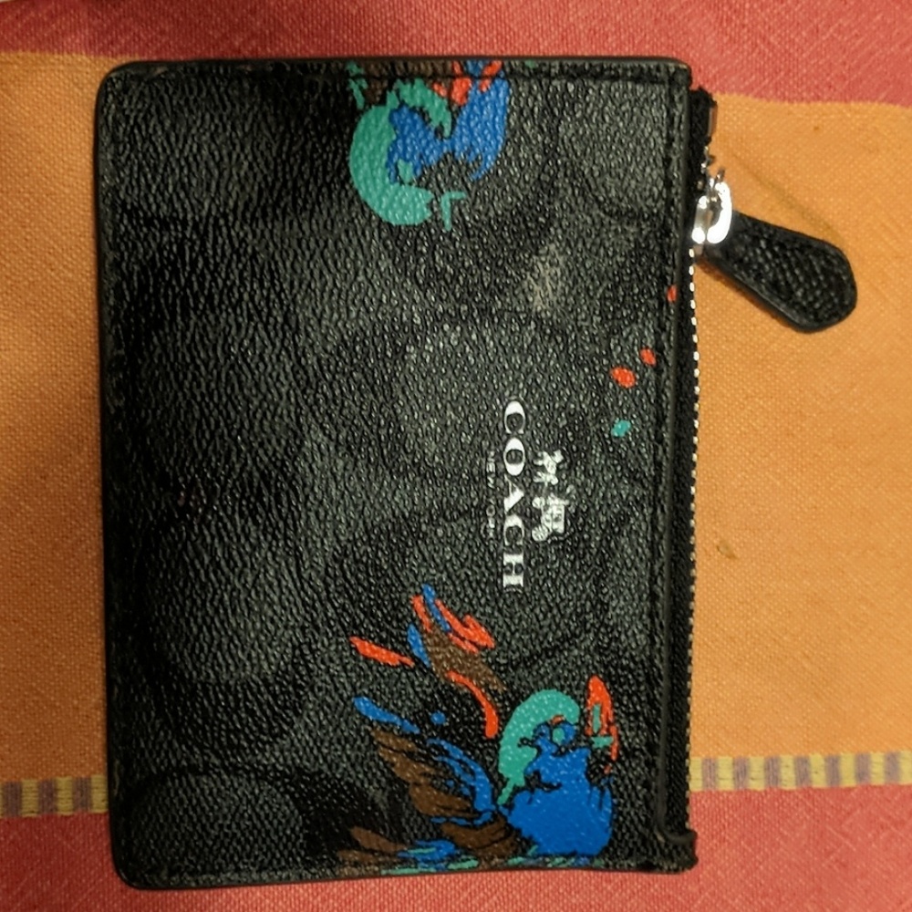 Coach card holder
